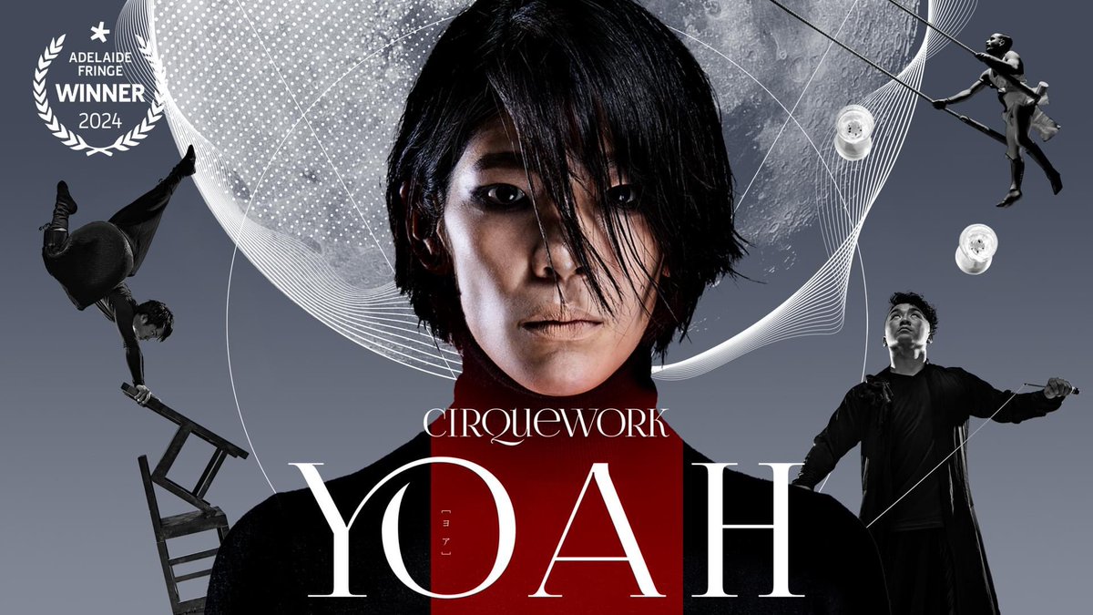 CIRQUEWORK's tweet photo. ＜NEWS＞
YOAH｜世界最大のパフォーマンス芸術祭「エディンバラ・フェスティバル・フリンジ」に出演決定！
​期間：2024年8月2日(金)〜18日(日) 20:40開演（現地時間）
会場：Underbelly's Circus Hub on the Meadows https://t.co/cNDOvubjEe