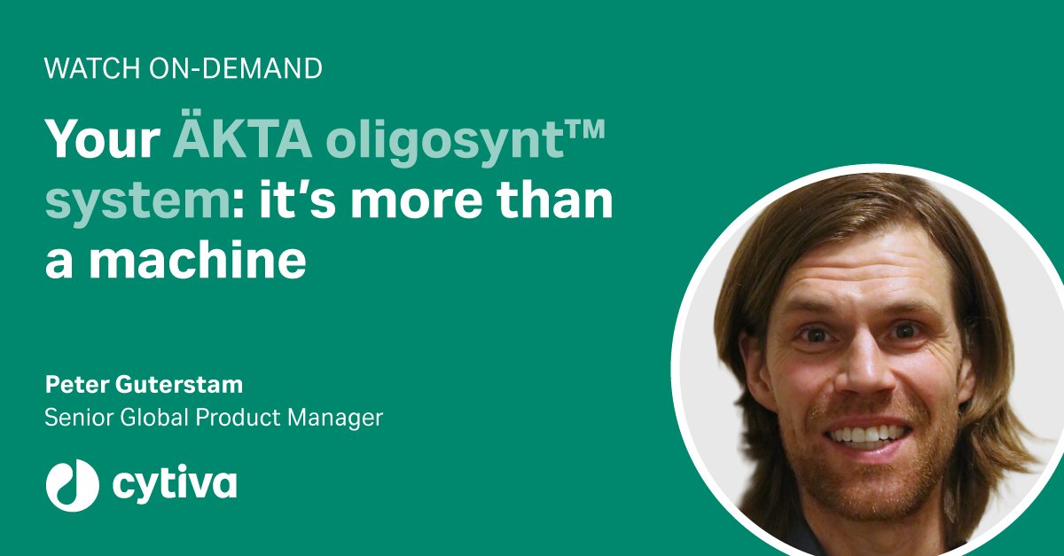 Calling all ÄKTA oligosynt users! Boost your yields in oligo synthesis in less than 30 minutes with our on-demand webinar. : event.webcasts.com/starthere.jsp?…
