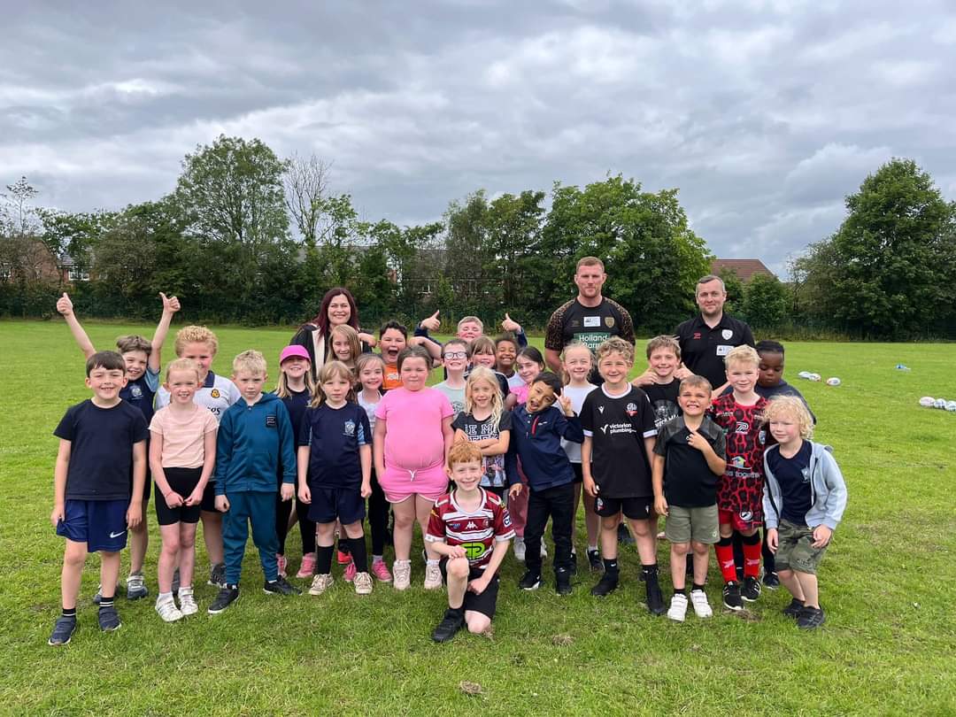 Looks like the children had fun last week at Blackrod Church School. 🐆