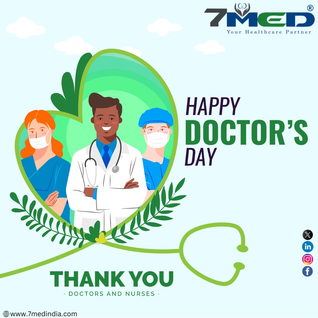 7medIndia's tweet photo. Happy National Doctor's Day to the real-life #superheroes who save #lives and bring hope every day. Your hard work and compassion make the world a better place.
#NationalDoctorsDay #DoctorsRock #HealthcareWarriors #7MedIndia #hospital #instagram #India https://t.co/ThvDJjr7sB