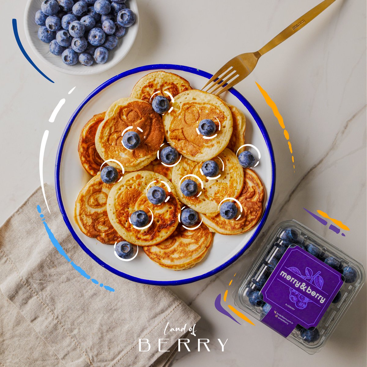 LANDOFBERRYBYS1's tweet photo. Blueberryli pankekle güne tatlı bir başlangıç
yapın! https://t.co/KzUdzAoNTh