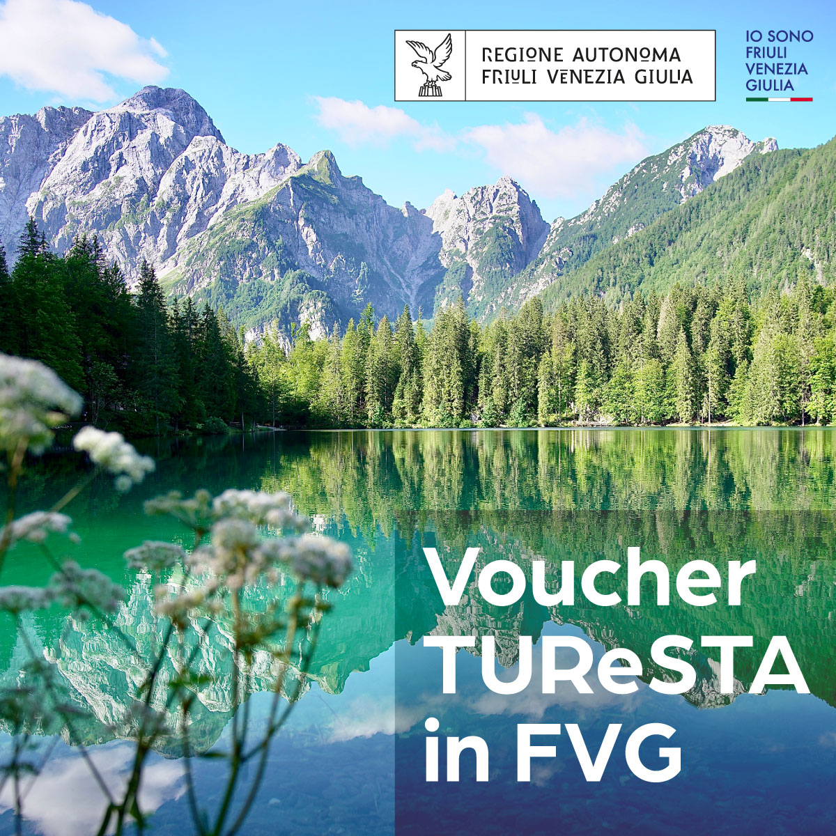 📣 Il Voucher TURESTA IN #FVG è un incentivo a favore dei cittadini residenti sul territorio regionale per l'acquisto di almeno tre pernottamenti presso le strutture ricettive aderenti all'iniziativa. 
Scopri di più 👉 bit.ly/3VkU3AP