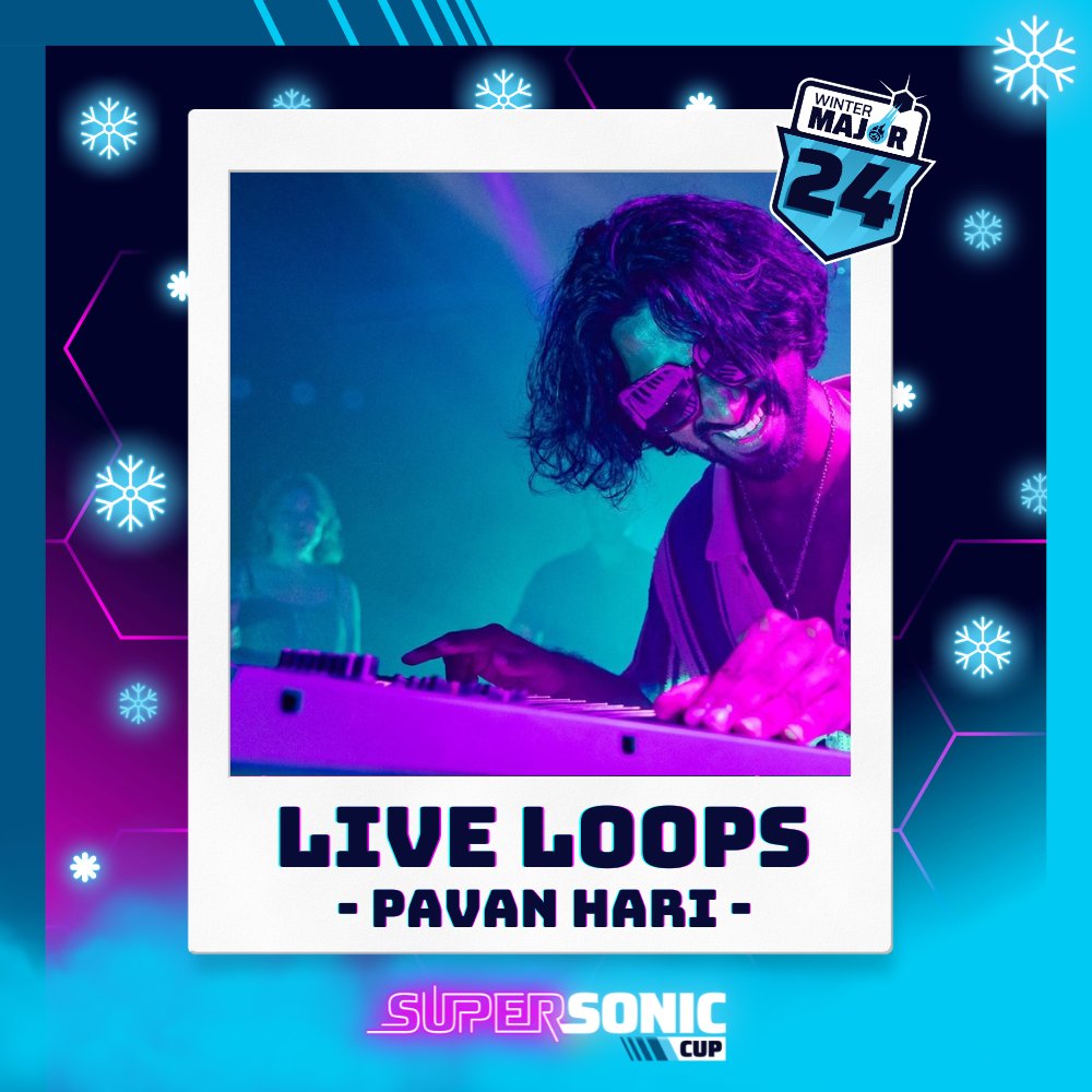 spacejump_gg's tweet photo. Introducing act THREE of the interval entertainment for the Supersonic Cup Winter Major at RE//PERTH🚀💥🎹 Pavan Hari will keep the energy high with a live set on keys and a loop pedal!

Get your spectator tickets now 👉 https://t.co/oBY6oVG7KD

#WATheDreamState https://t.co/NdmTFcv4jD