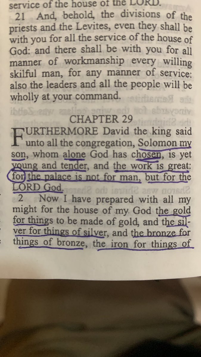 ChristmathsColl's tweet image. 1 Chronicles 29:1-2