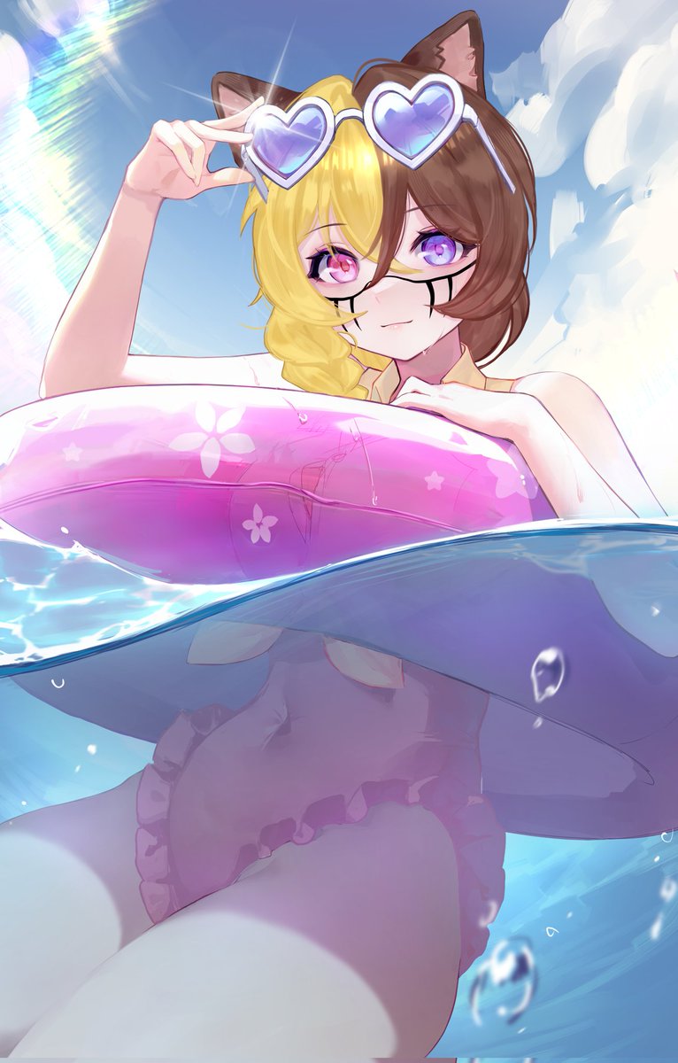 FreyaTheVal's tweet photo. Wishing you all a happy summer. Remember to hydrate and to use sunscreen ❤️
🎨 by @ponponpabi_18 https://t.co/FYtMPXBeh5