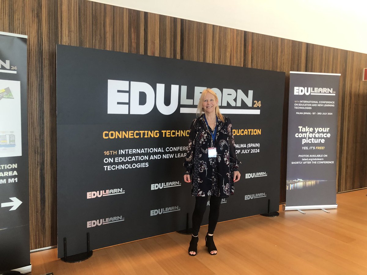 Conference ready #Edulearn24 <a href="/StaffsComputing/">Dept of Computing</a>