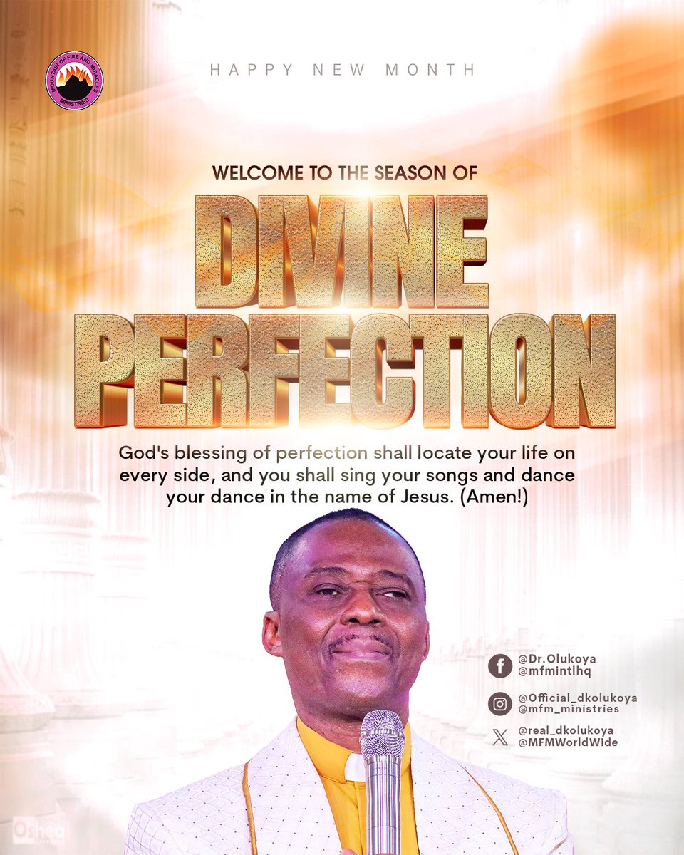 REAL_DKOLUKOYA's tweet photo. I welcome you all to the second half of this year.
I pray that In this month of perfection, the Lord shall perfect all that concerns you in Jesus name.
Amen.
#prayer #july #newmonth 
@MFMWorldwide https://t.co/fl1Y5xPSvO