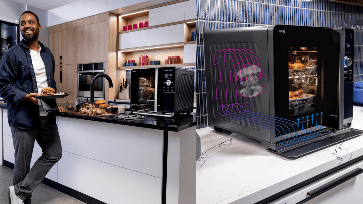 7. GE Profile Indoor Smoker

Bring the deliciousness of smoked foods indoors with this CES-honored indoor smoker, perfect for foodies who lack the space for traditional setups.