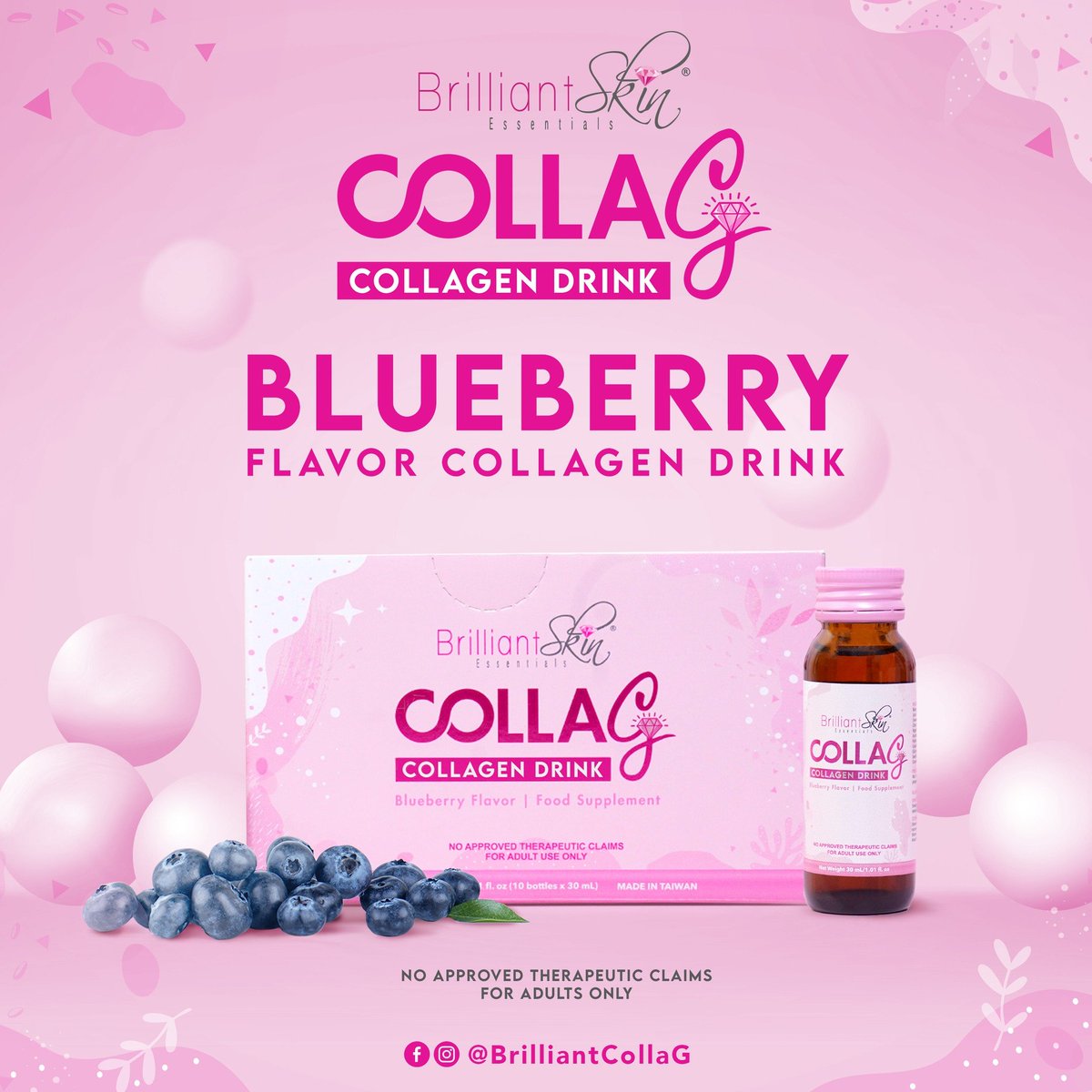 Enjoy the flavor of our Collagen Drink without the fishy taste! 😍

#CollaG #BrilliantSkinEssentials