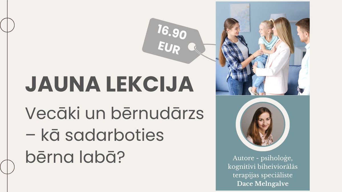 🎉 JAUNUMS - lekcija vecākiem par attiecību veidošanu ar bērnudārza personālu, pedagogiem.

🔗 Jauno lekciju meklē te - lina.lv/courses/vecaki…

#bērnudārzs #gatavsbērnudārzam #dārziņš #adaptācija #bērnaadaptācija