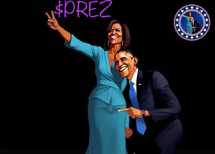 <a href="/IcedKnife/">Iced</a> We got the perfect narrative for #Solana 
$PREZ is about Michelle Obama and she’s going to be a candidate for sure. Join us <a href="/MichWifSOLami/">Michelle Wif SOLami - $PREZ</a> 
#Election2024 #BigMike2024