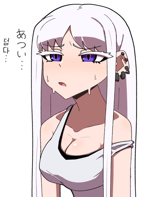 6月の絵まとめ
銀髪の子ばかり(2人)になった 