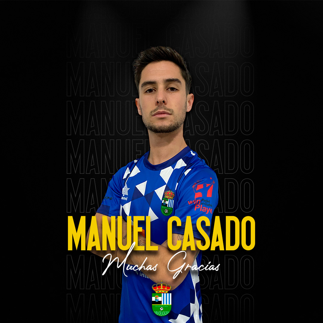 ❌ #Baja: 👉 Manu Casado (<a href="/Manuelmcm_/">Manu</a>) causa baja en la primera plantilla.

🤝 Desde el club agradecemos su profesionalidad y compromiso y le deseamos lo mejor en el futuro. ¡Gracias, Manu!

💙 #PorLoQueAmas
💪 #VMP 🔵⚪