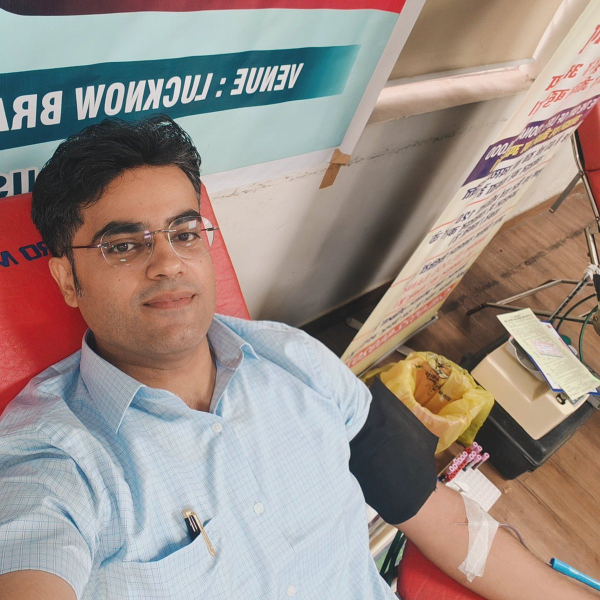 ananddeepak04's tweet image. Happy CA day to all my seniors and colleagues ! 

As every year, I donated blood today to start the day with a special cause..