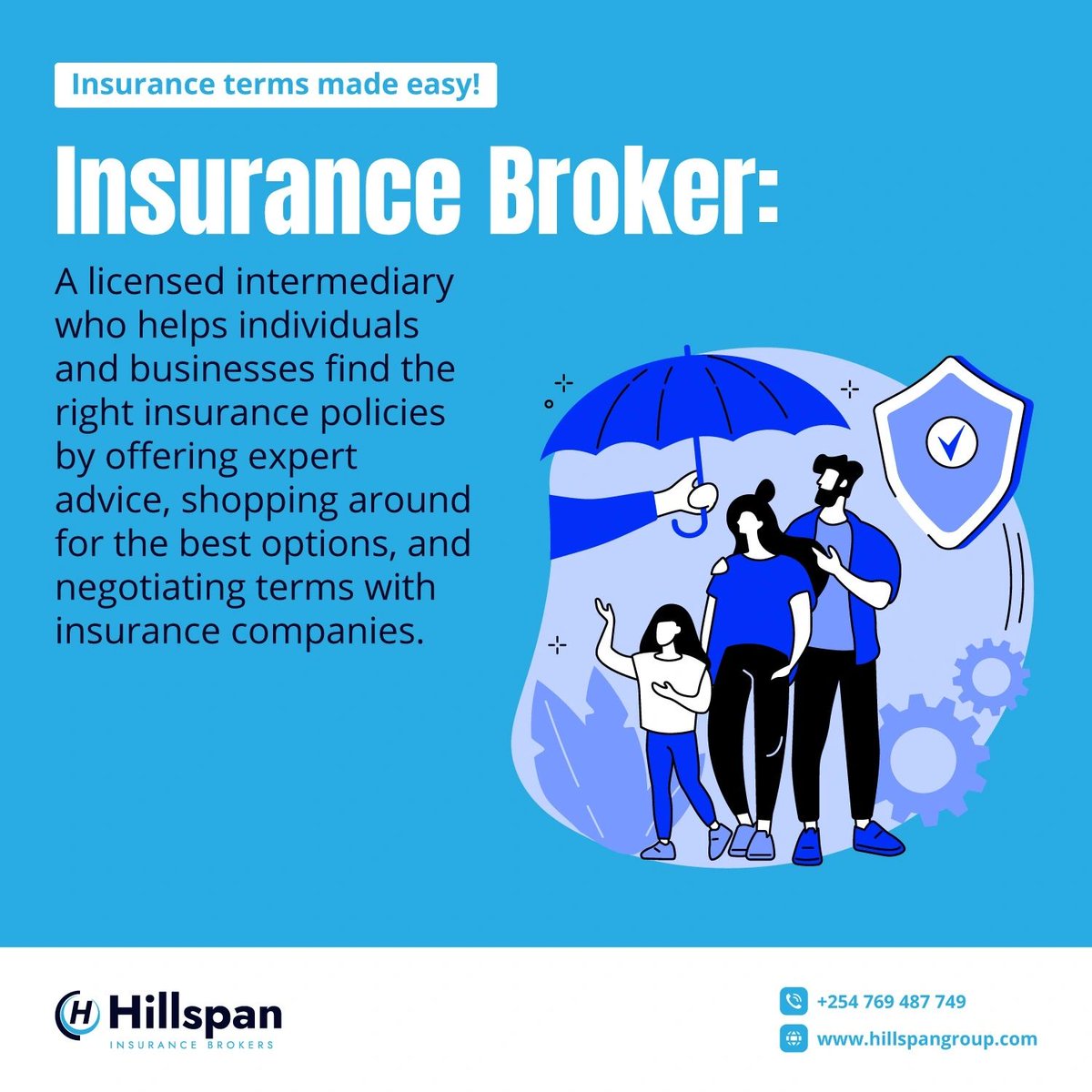 HillspanB's tweet image. Leave the complexities of insurance to a broker and enjoy peace of mind at no cost.
#InsuranceAdvocacy