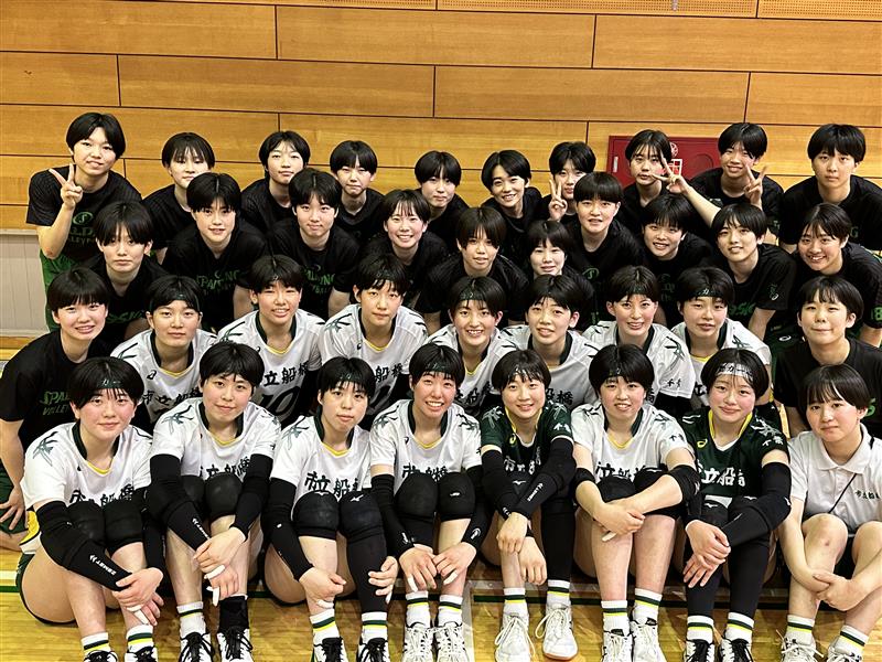 女子バレー部】 県総体バレーボール競技が6/15、16、22で開催されまし