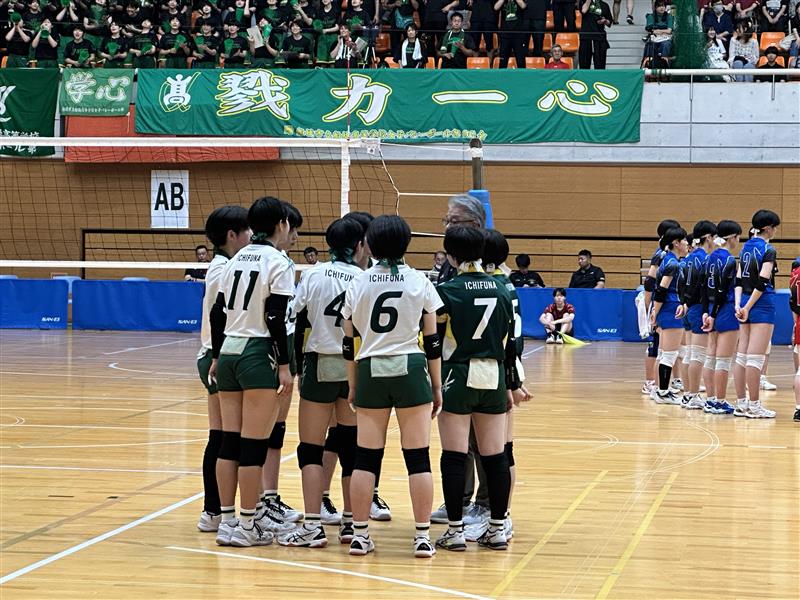 女子バレー部】 県総体バレーボール競技が6/15、16、22で開催されまし