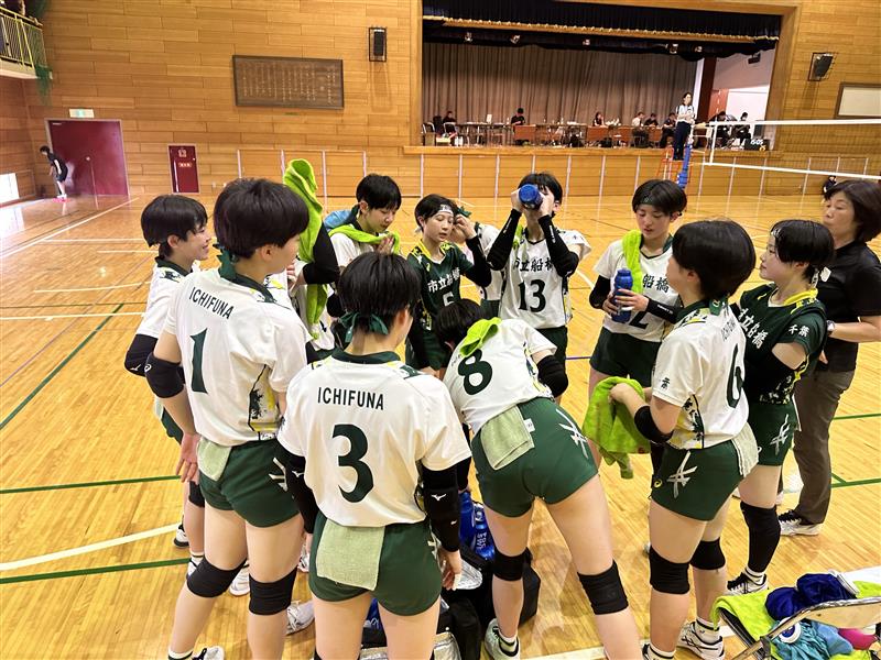 女子バレー部】 県総体バレーボール競技が6/15、16、22で開催されまし