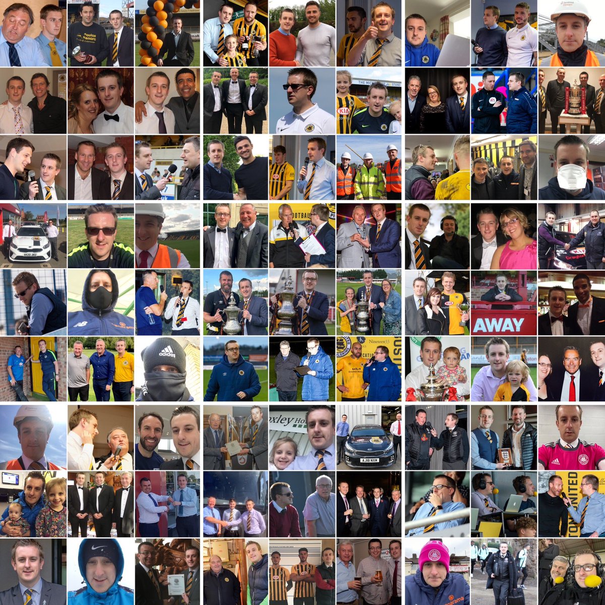 Craig Singleton (@craigsingleton) on Twitter photo This morning marks 20 years since I first walked through the door at <a href="/bostonunited/">Boston United</a>.
Quick calculation - attended 937/940 matches during that time!
Much has changed in my life in those two decades - but proud to reach this milestone.
Up the Pilgrims! 🧡🖤⚽️ This morning marks 20 years since I first walked through the door at <a href="/bostonunited/">Boston United</a>.
Quick calculation - attended 937/940 matches during that time!
Much has changed in my life in those two decades - but proud to reach this milestone.
Up the Pilgrims! 🧡🖤⚽️