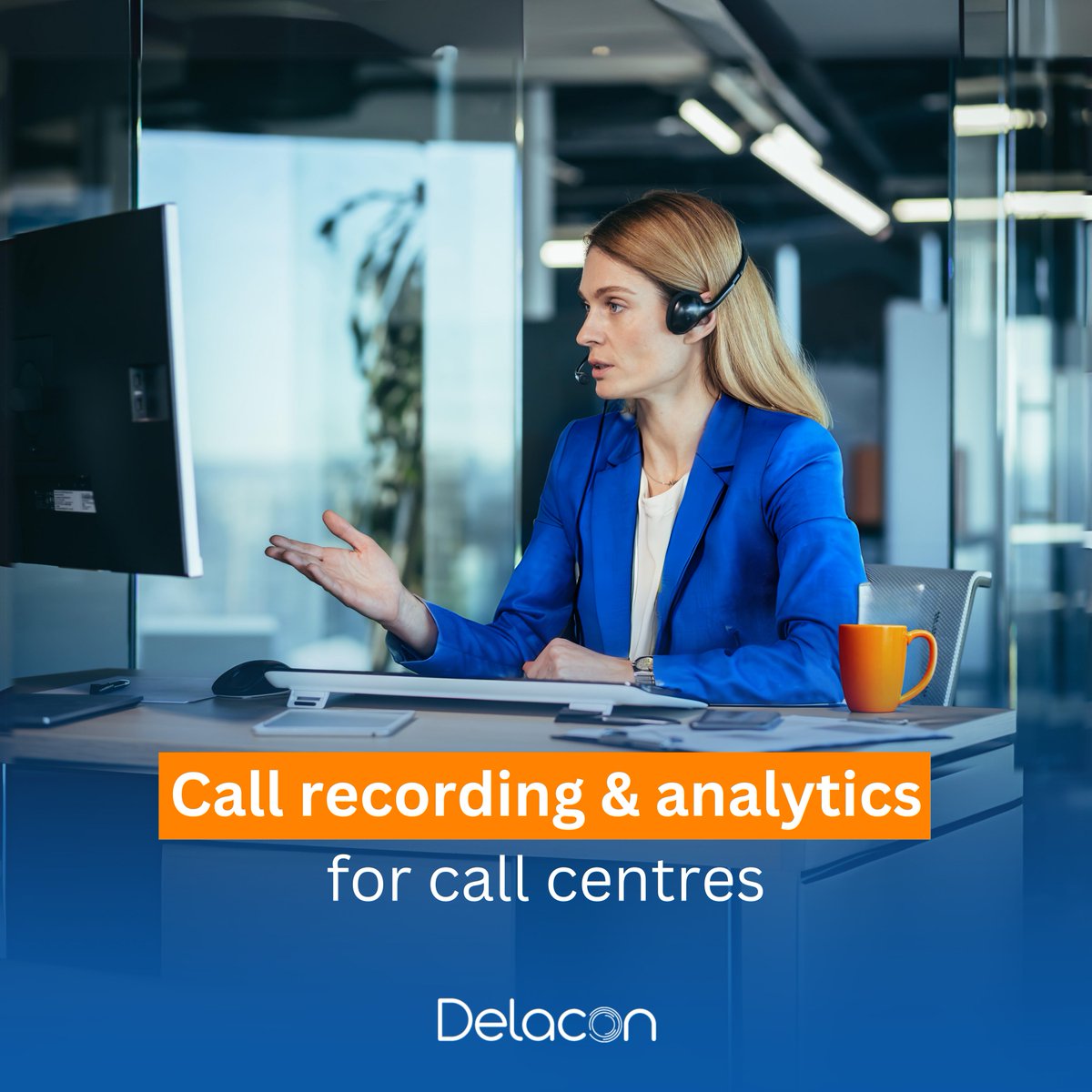Delacon's tweet photo. Call centers are a big investment!  Empower your agents with call recording and analytics to boost customer happiness &amp; loyalty!

#delacon #calltracking #callrecording #learninganddevelopment #callcentre https://t.co/yrAfem9rql