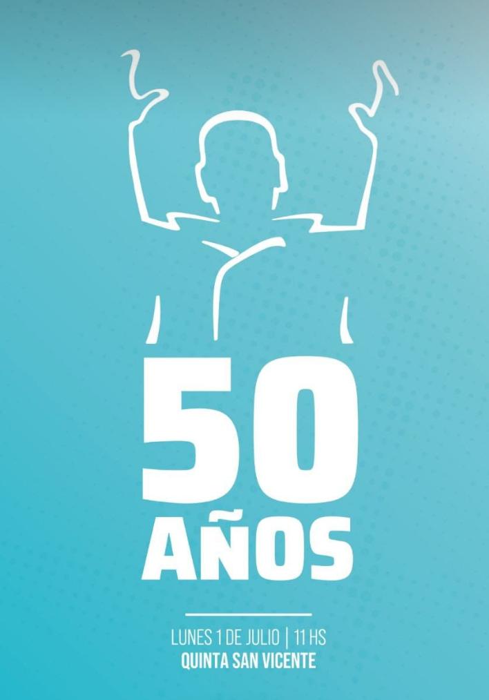 #50Años, Perón vive en el corazón de su pueblo.

#Peron 
#peroneterno 
#PeronVive  ✌🇦🇷❤ #Peronismo