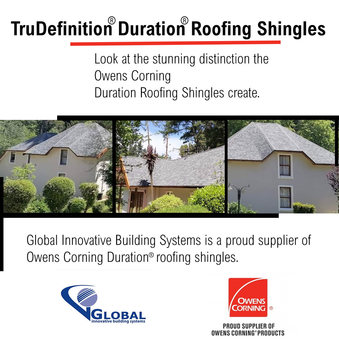 Transform your home with the breathtaking beauty of Owens Corning TruDefinition Duration Roofing Shingles! Witness the stunning distinction these premium shingles bring to your roof!

#Roofing #HomeImprovement #OwensCorning #Trudefinition