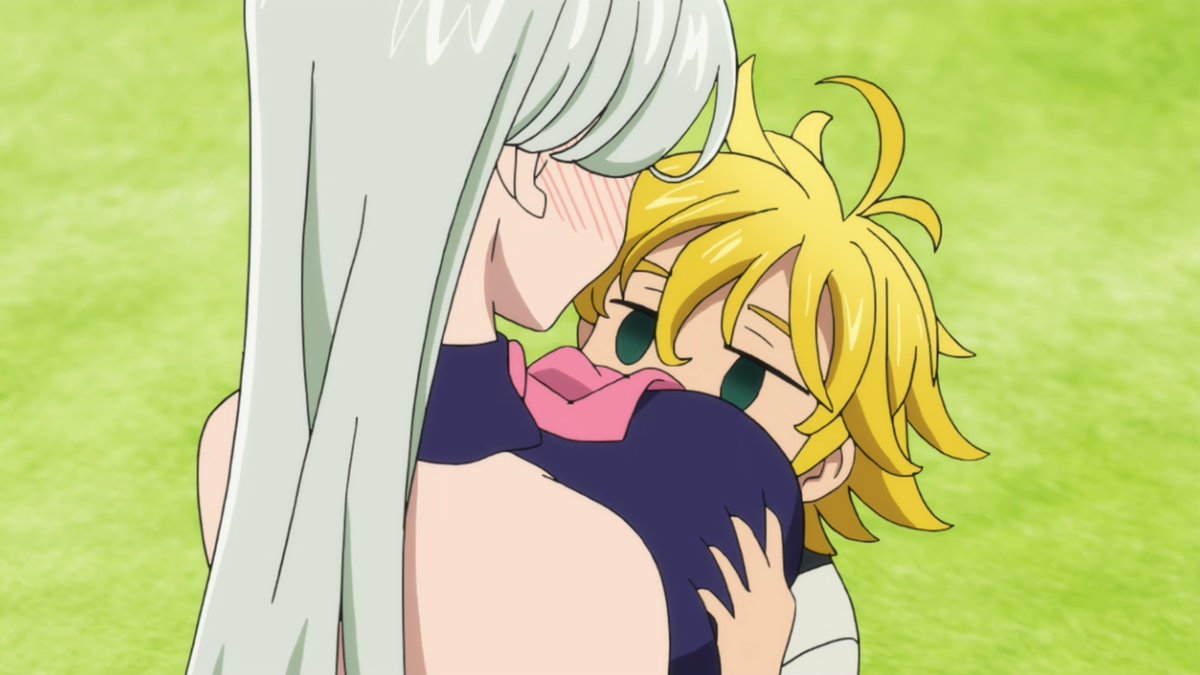DragonDemonSin's tweet photo. " I do apologise, you can blame my brother for that one.
I just had to make sure you would be okay "

Not a whole lie. But he could've caught her without the whole boob thing-

" You're a great pillow though " https://t.co/Y83bU5OuMz