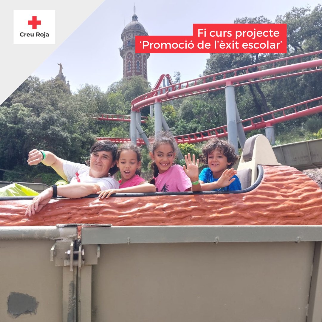 Comencem la setmana i el mes recordant la sortida de final de curs dels nostres infants al <a href="/parctibidabo/">Parc d'atraccions Tibidabo</a> 

Com cada any, divertidíssim i un dia per recordar 🎡🎠🎢

#exitescolar #infants #creuroja #creurojacerimo