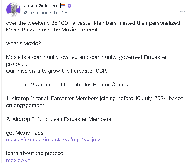 Avocado_Papi's tweet photo. 17 days 

#farcaster #moxie #airstack https://t.co/RfCBSn2eYE