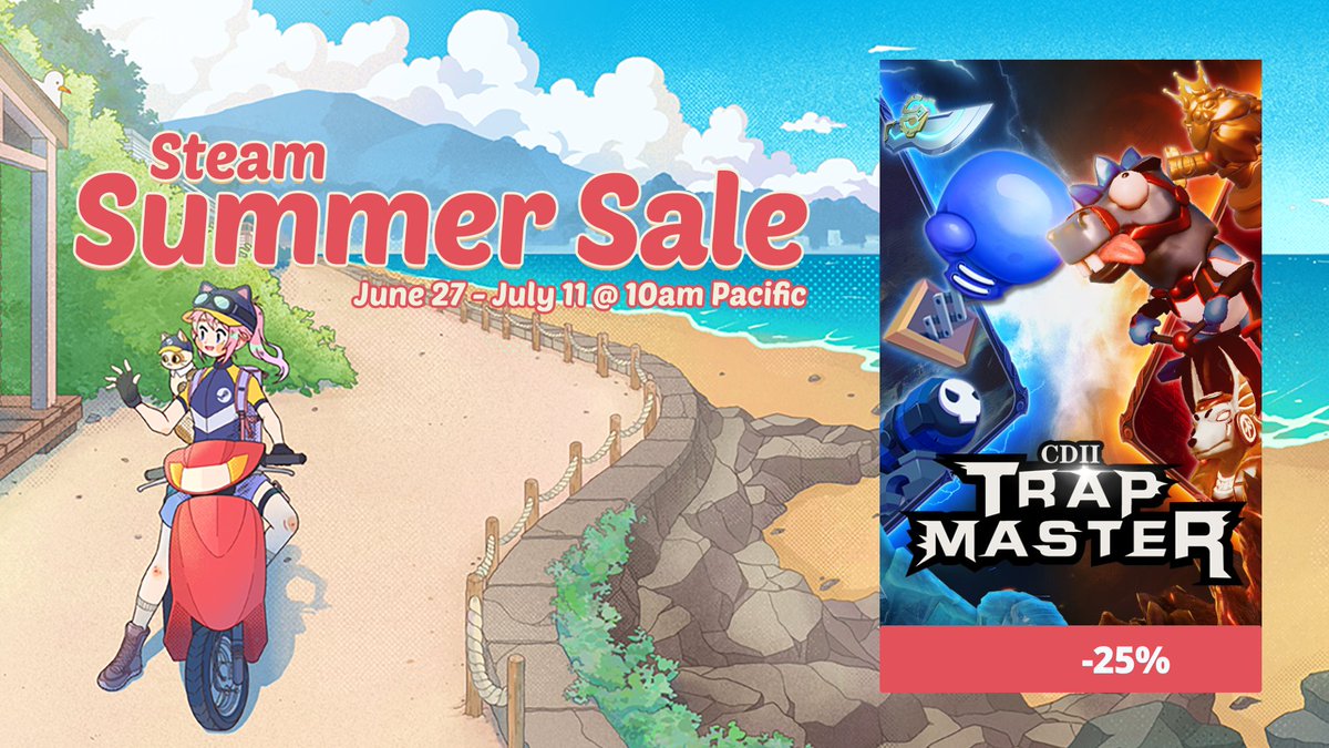 Trap Master -- on Steam now! tweet media