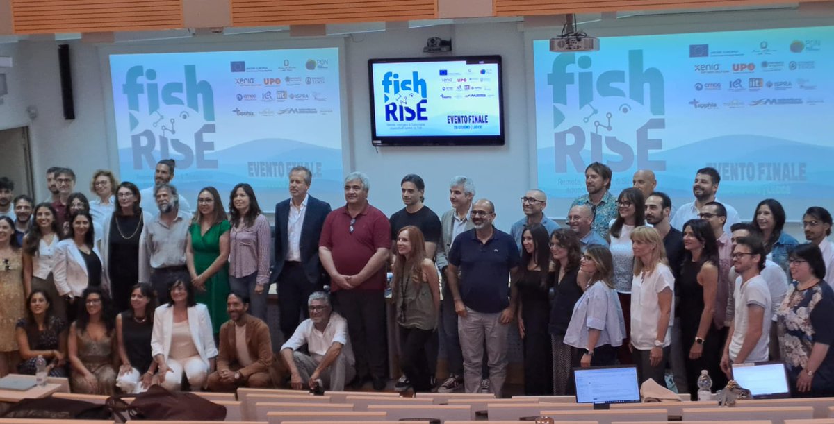 @CBNUniLe (@cbnunile) on Twitter photo Researchers from <a href="/CbnUnile/">@CBNUniLe</a> <a href="/IITalk/">IIT</a> successfully participated in the final event of national <a href="/IITalk_projects/">IITalk_projects</a> "fishRISE" with a final event in <a href="/unisalento/">UniSalento</a>. We thank all the collaborators for such an interesting project about Blue Growth and Blue Energy Researchers from <a href="/CbnUnile/">@CBNUniLe</a> <a href="/IITalk/">IIT</a> successfully participated in the final event of national <a href="/IITalk_projects/">IITalk_projects</a> "fishRISE" with a final event in <a href="/unisalento/">UniSalento</a>. We thank all the collaborators for such an interesting project about Blue Growth and Blue Energy