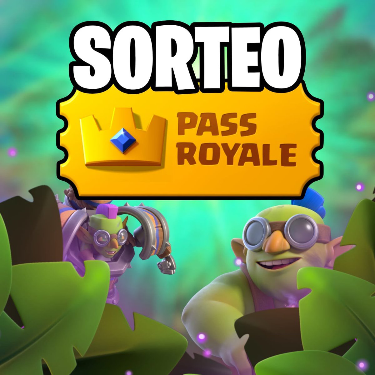 🥳 SORTEO NUEVA TEMPORADA DE CLASH ROYALE! 

X4 PASES ROYALE DIAMANTE 💎
X1 PASE ROYALE DE ORO 🤑

Requisitos! ✏️
- SEGUIRME <a href="/Rockstar_YT/">RockstarCR 🐵</a> 
- SEGUIR A <a href="/FFlevi_/">Levi</a> 
- DAR RT Y MG ❤️

Buena suerte! 🍀 Termina el Domingo 7 de Julio! 📆