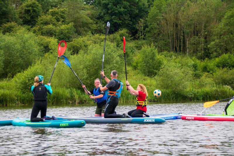 Not spot the ball but am amazing Saturday of fun at our Summer SUP fun day from paddles out to SUP mega board to the fast action of SUP Polo <a href="/paddle_uk/">Paddle UK</a> <a href="/Media_ASI/">Academy of Surfing Instructors</a> #LifesBetterByWater <a href="/bri_cads/">Bri Cad</a>