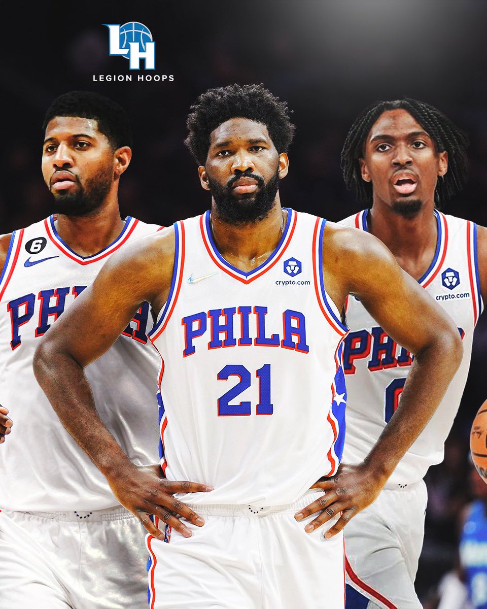 LegionHoops's tweet image. The new Big 3 in Philly 👀