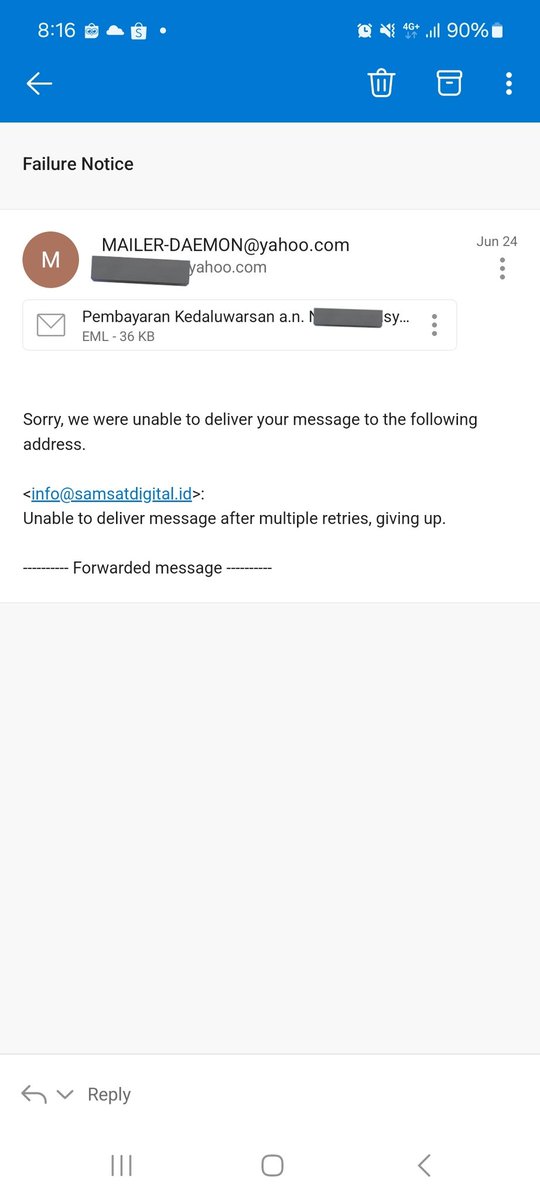 larashoy's tweet photo. @SamsatDigital apakah ada forum pengaduan yang bisa ngobrol dengan SDM kecuali Email, Chat Live(yg gak disambungin ke Agentnya, cuma ngobrol sama BOT), IG? Sudah berupaya ke pengaduan tapi gak di respon sama sekali. Pembayaran berhasil via BNI Mobile Banking namun gagal di SIGNAL https://t.co/NY7RMqb1OJ