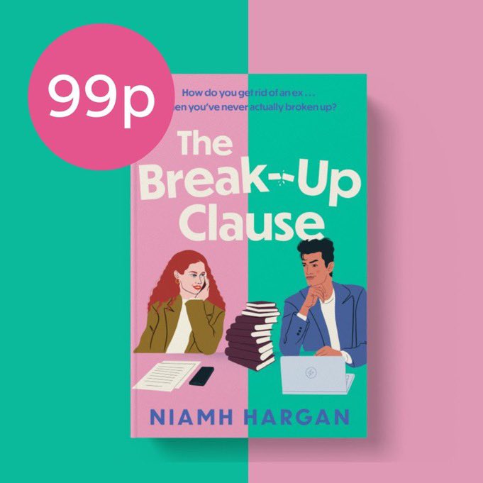 The Break-Up Clause is 99p on Kindle across July! A bargain! tinyurl.com/TBUCKMD