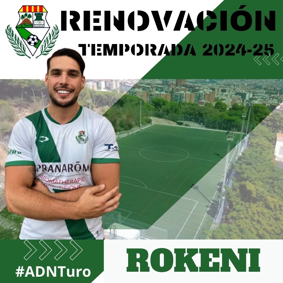 [PRIMER EQUIPO]

✍️ RENOVACIÓN 
ERIC DIAZ 

Rokeni renueva otra temporada con el primer equipo. Lujazo para la zona ofensiva del ataque disponer del “bicho”. 

Este es tu año Roke  ✈️💨💨

Gracias por confiar en el proyecto deportivo. 

#ADNTuro💚