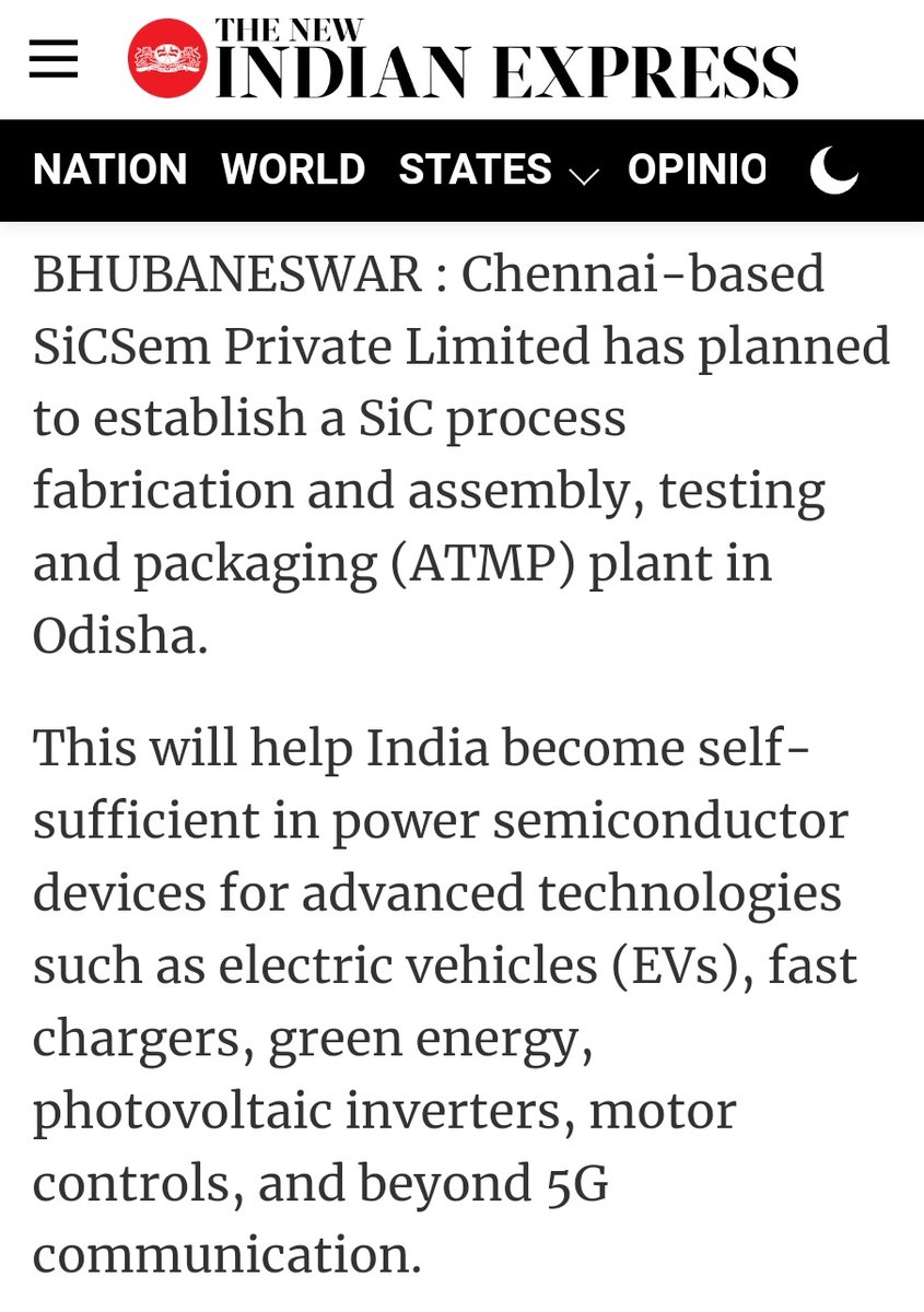 MrRChaudhary's tweet photo. #ArcheanChemicals - They plan to enter semi conductors space as per the below article through their subsidiary. 

If goes through, would be a BIG KICKER to their valuations....!

BNK also came out with a coverage 10 days back 👍 https://t.co/g9fS8w99Nl