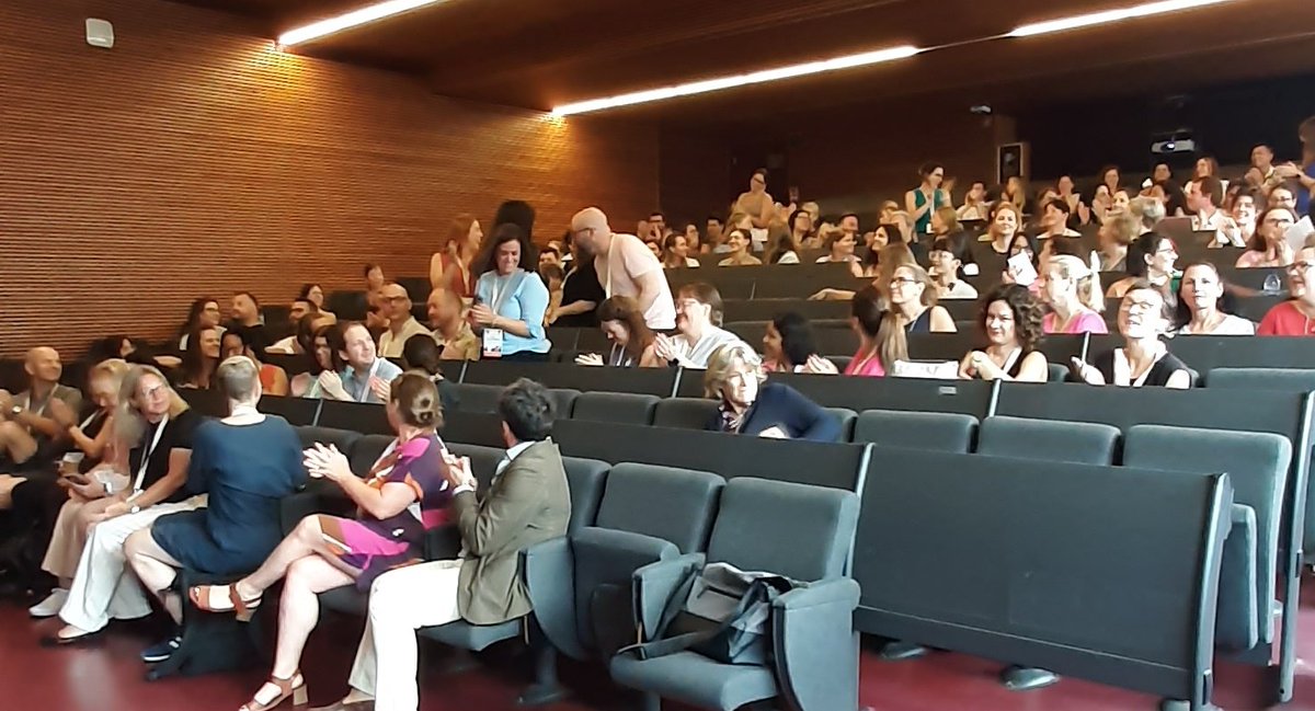 AdelaidaZabale1's tweet photo. Professors Gabriele Meyer & @marco_clari welcome the 25th European Academy of Nursing Science @EANS_Nursing Summer School at Torino University @unito.
110 #doctoral #european #nursing students and over 30 professors from 21 European countries.
#eans-unito2024
@TvanAchterberg https://t.co/sGuGSXAg9w