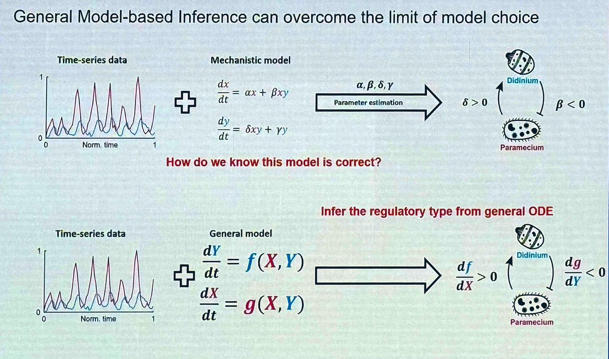 ara_anderson's tweet image. Brilliant plenary presentation from @umichkim, even with a broken leg, on the Inference of Dynamic Networks in Biological Systems #SMB2024 #KSMB
