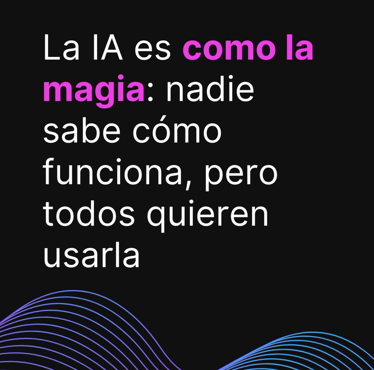 buildt_academy's tweet image. Si quieres que para ti, no sea un truco de magia, vente a aprender con nosotros 😎