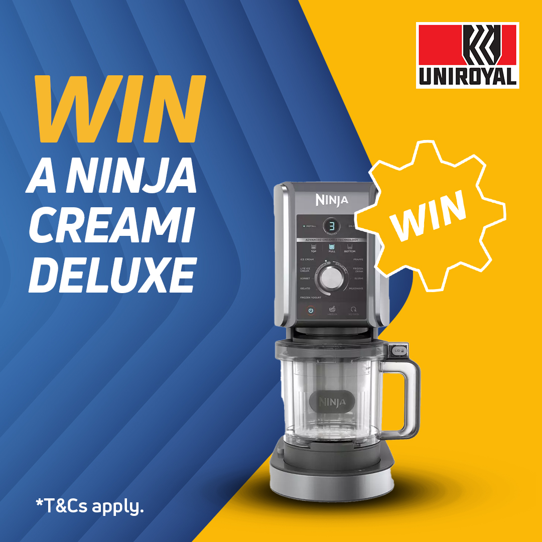 Win a Ninja CREAMi and keep cool this summer🌞🍦

Our friends at Uniroyal are giving you the chance to win big this summer! All you have to do is like this post, tag a friend below and comment which flavour, however unusual, you would blend up first!😍

T&amp;C's linked below!