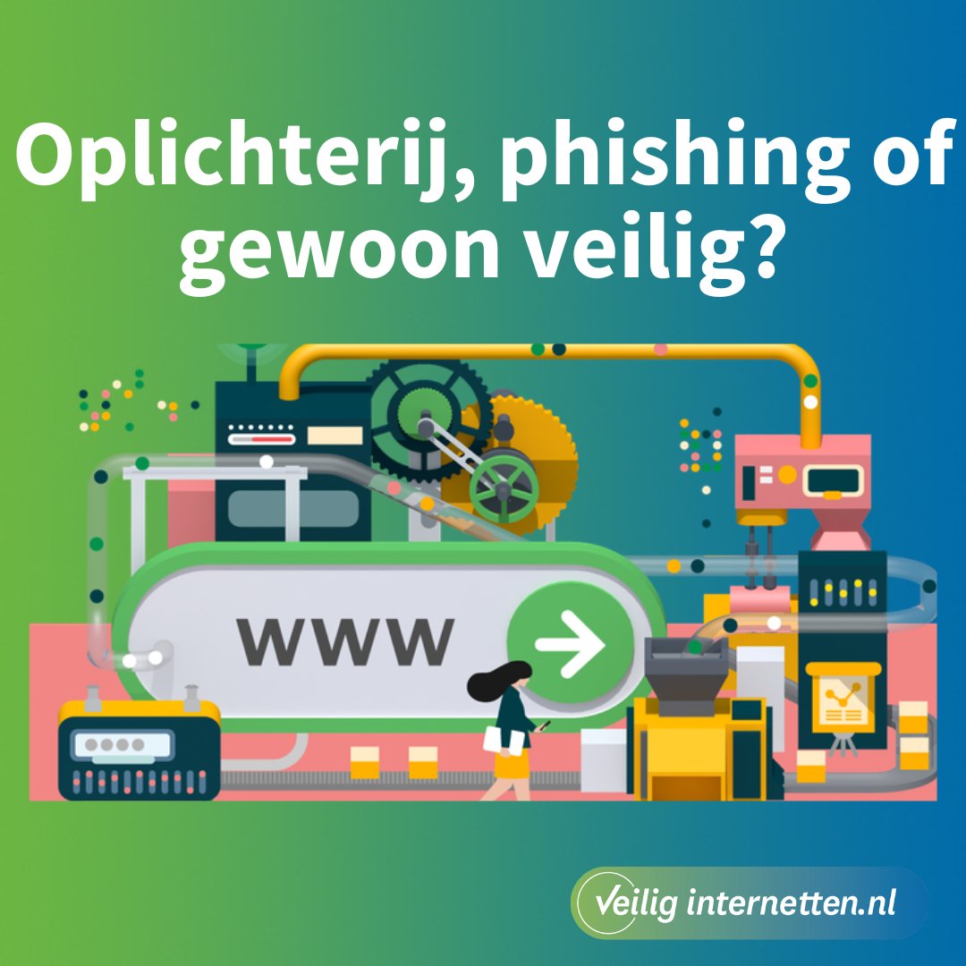 Is een website betrouwbaar of heb je te maken met een phishing-website? Dat is soms lastig te beoordelen. Daarom is er nu de ScamCheck-extensie. Deze extensie waarschuwt je als een website waarschijnlijk onveilig is. Meer info op: veiliginternetten.nl/campagnes/scam…