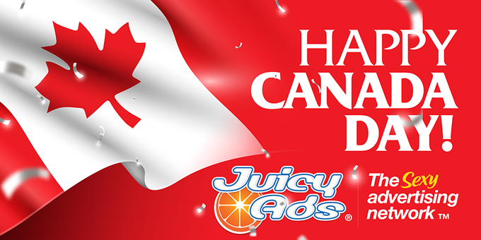 Happy Canada Day from JuicyAds!  Whether you're enjoying the great outdoors, gathering with friends and<a href="/tag/keepitjuicy"class="tags"><span>#keepitjuicy</span></a>