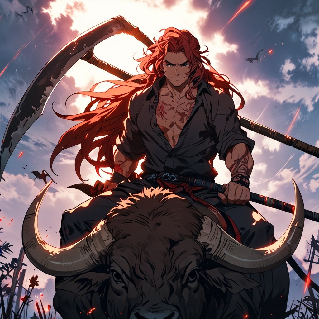 AreapersNewLife's tweet photo. Finally meet Yama, Death's Divine Executioner! He will be an absolute unit of dominating physical strength, and will be the cruelest villain of the series! https://t.co/vG1FLQZ7EO