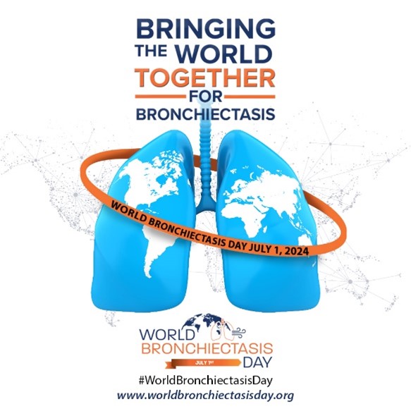Bronchiectasis is a chronic lung condition that affects 100,000s of people worldwide. Education, advocacy, and empowerment are critical for successful disease management. 

Join the cause and support awareness this #WorldBronchiectasisDay2024 🫁
bronchiectasisandntminitiative.org/Get-Involved/W…
