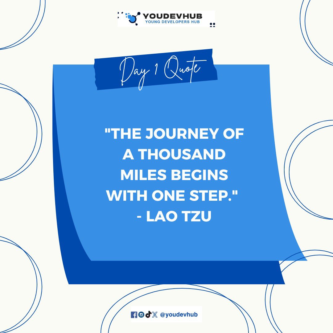 Day 1: Kickoff with Purpose

Quote: "The journey of a thousand miles begins with one step." - Lao Tzu

Motivation: Congratulations on starting the challenge! Define your goals clearly and remind yourself why you joined
Let's make each day count!
#31DOCWYDH #31DaysOfLearning