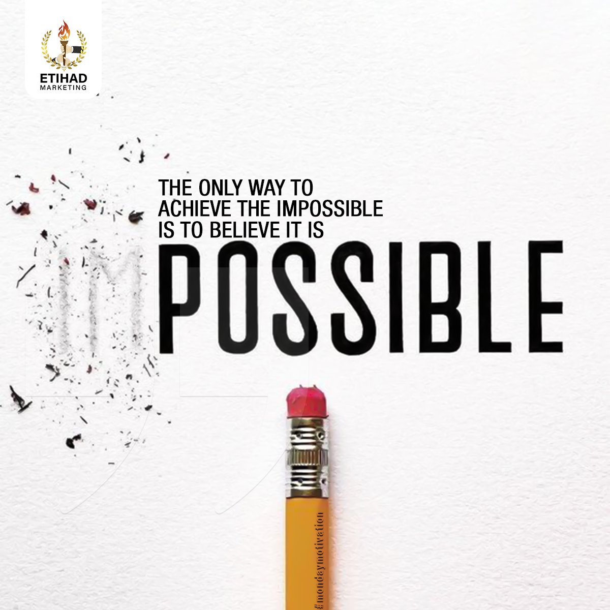 EtihadMKTG's tweet photo. Belief fuels possibility!
-
#etihadmarketing #mondaymotivation #BelieveItIsPossible #AchieveTheImpossible #DreamsToReality #PossibilityMindset #MakeItPossible #DreamBigAchieveBig #PositiveThinking #MindsetMatters #FaithInSuccess https://t.co/4gay2TfZjC