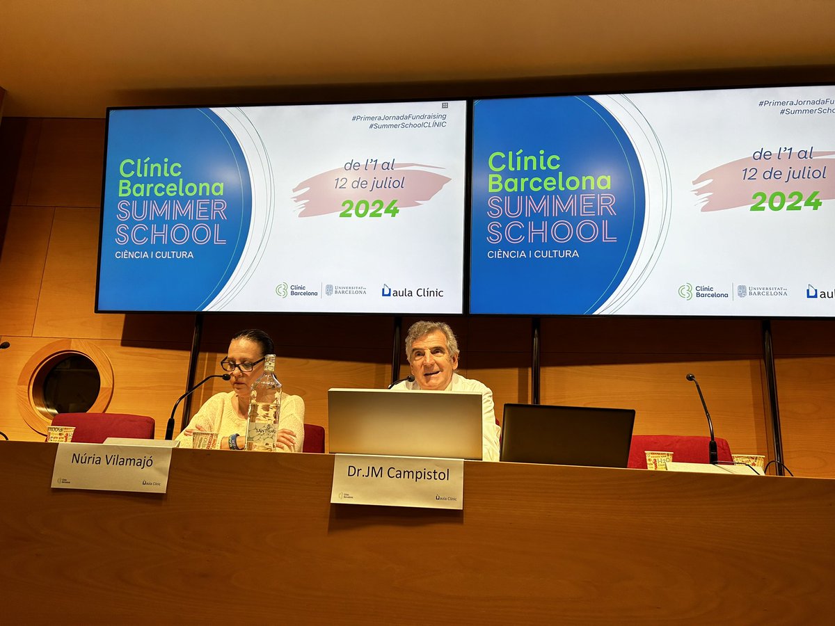 Ruben Ventura (@rubenvent) on Twitter photo Comença la 1ª jornada de fundraising en salud del <a href="/hospitalclinic/">Hospital Clínic</a> amb el Dr. Campistol <a href="/jmcampis/">Josep M. Campistol</a> i la Núria Vilamajó <a href="/NVilamajo/">Nuria Vilamajó</a> #SummerSchoolCLINIC #PrimeraJornadaFundraising Comença la 1ª jornada de fundraising en salud del <a href="/hospitalclinic/">Hospital Clínic</a> amb el Dr. Campistol <a href="/jmcampis/">Josep M. Campistol</a> i la Núria Vilamajó <a href="/NVilamajo/">Nuria Vilamajó</a> #SummerSchoolCLINIC #PrimeraJornadaFundraising