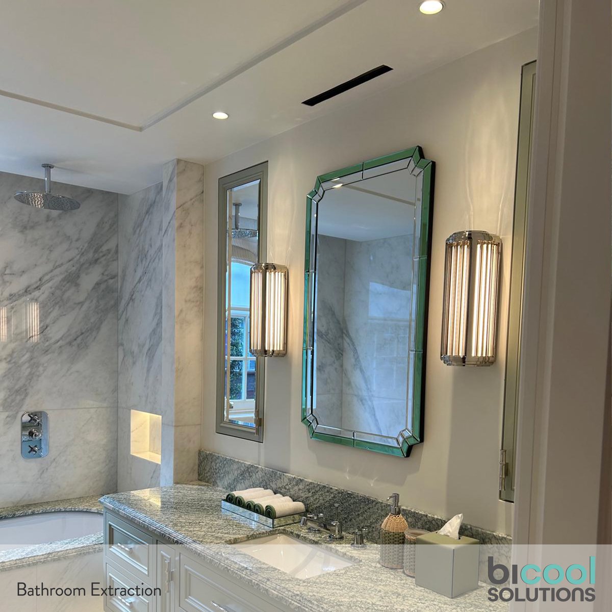 BicoolAirCon's tweet photo. Did you know that newly built bathrooms with a bath/shower are required to have mechanical ventilation? We don’t do ugly, noisy plastic boxes! 
We can deliver a solution that is discrete and quiet. 
#ventilation #shropshire #airconditioning #renovation https://t.co/IwMFk8d6PZ